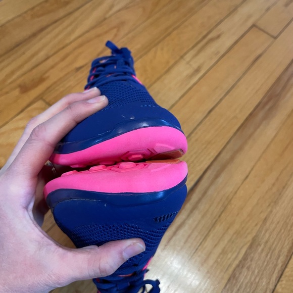 Nike Free 5.0 Womens Size 10 Running Shoe Blue Pink Barefoot - Picture 6 of 9